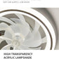 New Ceiling Fan Light Living Room Bedroom Modern and Simple Home Intelligent Remote Control Restaurant LED Fan Light