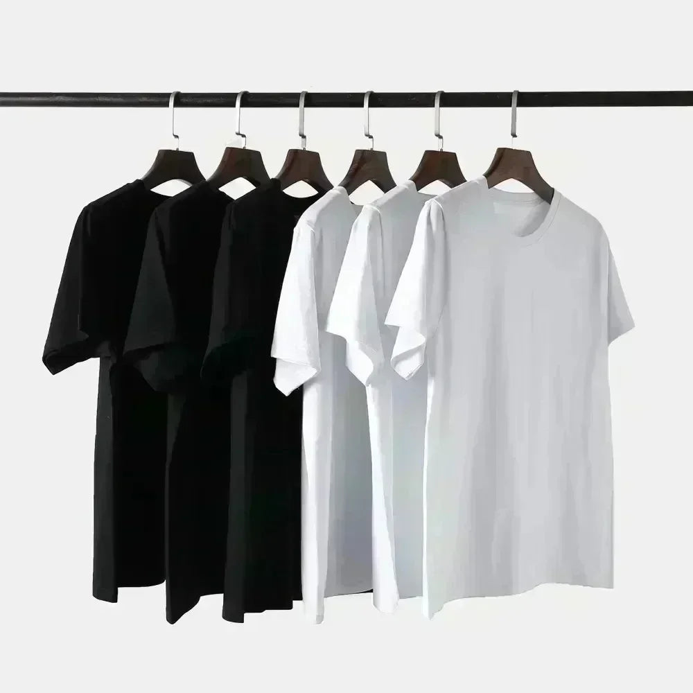 2025 T-shirts for Men Personalized T-Thrashers Y2k Clothing High Quality Summer Tops Vintage Streetwear Short Sleeve Tee White