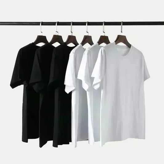 2025 T-shirts for Men Personalized T-Thrashers Y2k Clothing High Quality Summer Tops Vintage Streetwear Short Sleeve Tee White