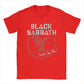 Men's T-Shirts Black Cool Sabbaths Novelty Cotton Tee Shirt Short Sleeve T Shirt Round Collar Tops Gift Idea