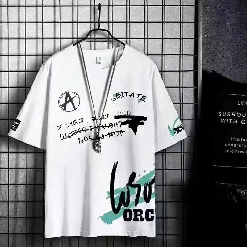 Tshirt for Men 2024 Trendy man Tops Quick-drying T-shirt streetwear O-Neck Short sleeve tee Casual Oversized Tshirt Y2k t-shirts