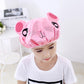 Double-layer children's cartoon waterproof shower cap Double-layer Children Cartoon Waterproof Shower Cap Cute Baby Bath Cap