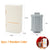Children's Big Building Blocks Home Appliances Air Conditioner Refrigerator Accessories Household Compatible with Duploed Toys