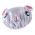Double-layer children's cartoon waterproof shower cap Double-layer Children Cartoon Waterproof Shower Cap Cute Baby Bath Cap