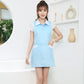 Beauty Salon Beautician Spa Barber Shop Work Clothes Apron Nail Waitress Sleeveless Skirt Female Supermarket Uniform Apron