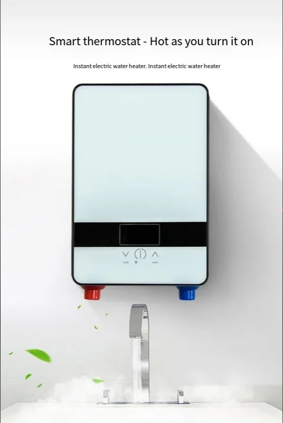 Household bath machine instant electric water heater small fast heat constant temperature shower rental house water heater