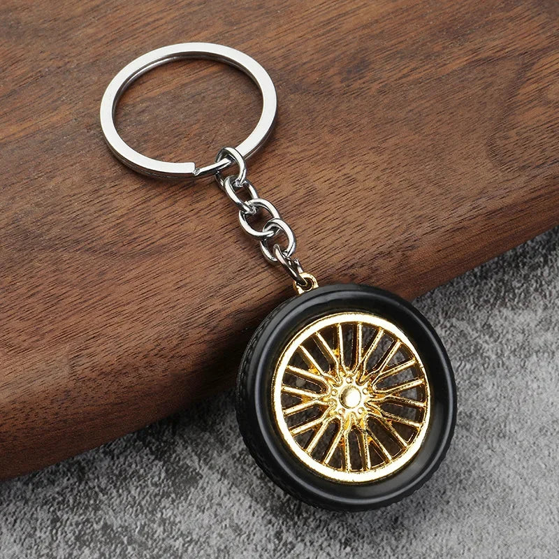 Creative car modification model accessories keychain