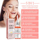Jaysuing 5 In 1 Hyaluronic Acid Face Serum 30ml Moisturizing Vitamin C Collagen Lightning Facial Serum Shrink Pores Skin Care