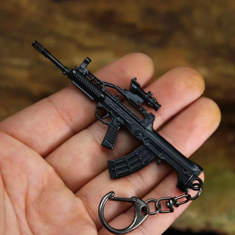 Creative car modification model accessories keychain