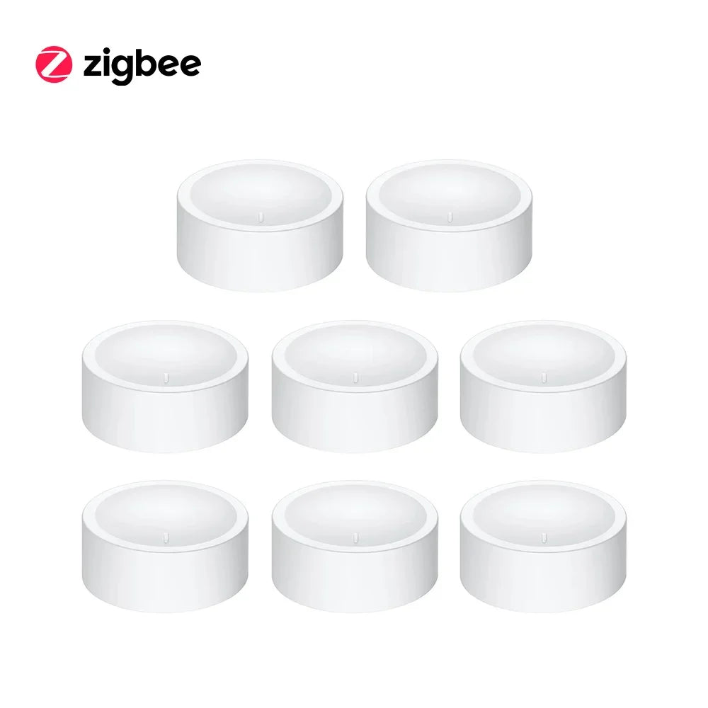 Tuya ZigBee Smart Knob Switch Wireless Scene Button Rotatable Dimmer Switch Home Appliances Automation Linkage Remoter