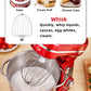 BioloMix Kitchen Food Stand Mixer, Blender, Quiet Motor, Cream Egg Whisk, Whip Dough Kneader, 6-Speed, 1200 W, 6 L, DC