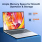 15.6-inch Laptop Windows 11 32GB RAM DDR4 2TB SSD Intel N5095 Full HD Office PC with Backlight Fingerprint Laptop Macbook Air