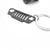 Creative car modification model accessories keychain