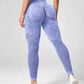 2023 Women Leggings Washing Yoga pants Bubble Butt Push Up Fitness Legging High Waist Scrunch Tight Mujer Gym Seamless Legging