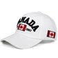 Canada Caps Men Women  Summer Fashion Dad Hat Snapback Flag Letter Embroidery Black White Baseball Cap Women Gorras Hombre