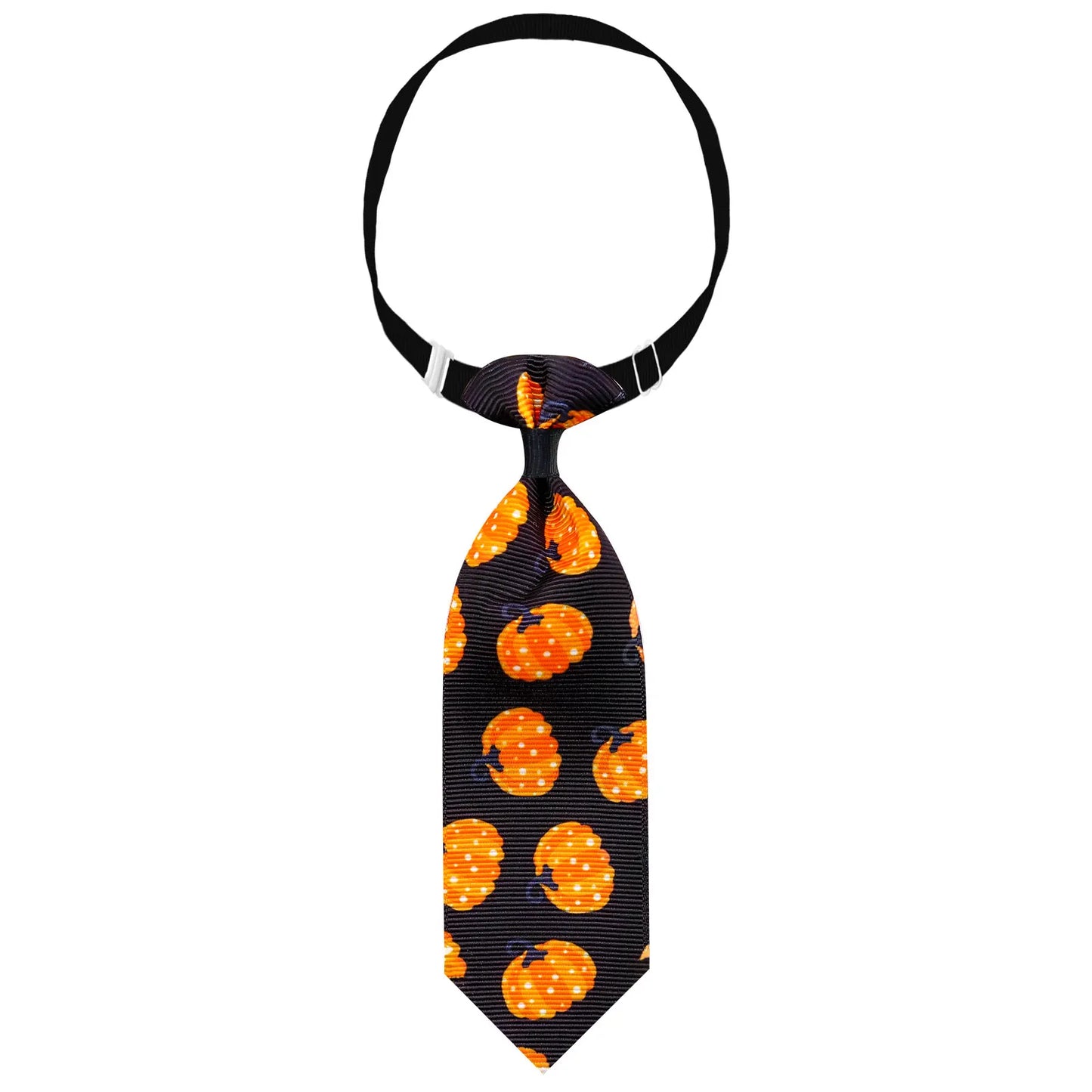 20PCS Pumpkin Print Adjustable Dog Bow Ties Collars Halloween Dog Accessories Puppy Neckties For Dogs and Cats Supplies Bulk