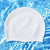 Swimming Caps for Men and Women Waterproof Head Big Head Circumference Long Hair Special Comfortable Silicone Ear Protectors