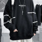 T Shirts for Men Streetwear Tops Baggy Aesthetic Male Clothes Hip Hop Stripe Regular Fit Cotton Designer Quotes Harajuku Fashion