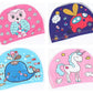 10pcs Children's Swimming Caps Elastic Fabrics Swimming Pools Water Sports Boys' and Girls' Swimming Caps Boys' Swimming Caps