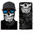 3D Ghost Skull Bandana Neck Gaiter Head Shield Summer Hiking Scarves Tube Balaclava Scarves Breathable Sun Guard Headband Scarf