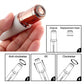 Mini Lipstick Shaver USB Electric Hair Removal Machine Eyebrow Trimmer Women's Hair Removal Device Facial Hair Removal Instrumen