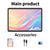 Relndoo New Android 15 Tablet 10.1 Inch, T606 Processo, 24GB(4+20 Expand) RAM 128GB ROM, IPS Screen, Dual Camera, 5G WiFi, GPS