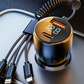 New Car Charger, Multi-Port Fast Adapter, Car Decoration Shape, Auto Accessories