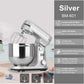 BioloMix Kitchen Food Stand Mixer, Blender, Quiet Motor, Cream Egg Whisk, Whip Dough Kneader, 6-Speed, 1200 W, 6 L, DC