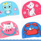 10pcs Children's Swimming Caps Elastic Fabrics Swimming Pools Water Sports Boys' and Girls' Swimming Caps Boys' Swimming Caps
