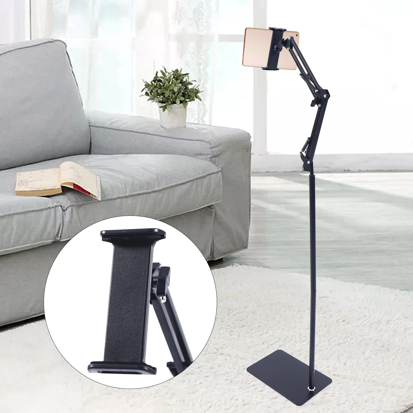 360° Rotating Mobile Phone & Tablet Floor Stand