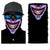 3D Ghost Skull Bandana Neck Gaiter Head Shield Summer Hiking Scarves Tube Balaclava Scarves Breathable Sun Guard Headband Scarf