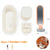 Children's Big Building Blocks Home Appliances Air Conditioner Refrigerator Accessories Household Compatible with Duploed Toys