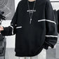 T Shirts for Men Streetwear Tops Baggy Aesthetic Male Clothes Hip Hop Stripe Regular Fit Cotton Designer Quotes Harajuku Fashion