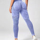 2023 Women Leggings Washing Yoga pants Bubble Butt Push Up Fitness Legging High Waist Scrunch Tight Mujer Gym Seamless Legging