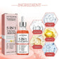 Jaysuing 5 In 1 Hyaluronic Acid Face Serum 30ml Moisturizing Vitamin C Collagen Lightning Facial Serum Shrink Pores Skin Care