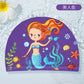 10pcs Children's Swimming Caps Elastic Fabrics Swimming Pools Water Sports Boys' and Girls' Swimming Caps Boys' Swimming Caps