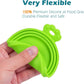 5 Pack Silicone Pet Can Cover Lids, Universal Size for Dog Cat Food, 1 Fit 3 Standard Size Can Tops, BPA Free Dishwasher Safe (Blue, Green, Orange, Pink, Yellow)